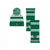 Front - Harry Potter Slytherin Hat And Scarf Set