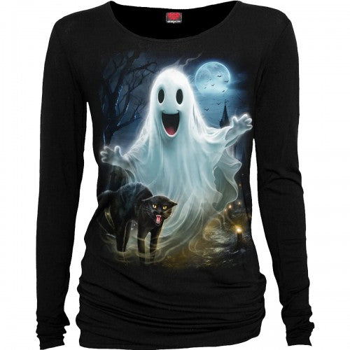 Front - Spiral Direct Womens/Ladies High Spirits Long-Sleeved Top