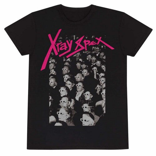 Front - X-Ray Spex Unisex Adult Crowd T-Shirt