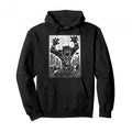 Front - Black Panther Unisex Adult Linocut Hoodie