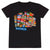 Front - Radiohead Unisex Adult Pacific Coast T-Shirt