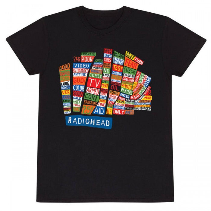 Front - Radiohead Unisex Adult Pacific Coast T-Shirt