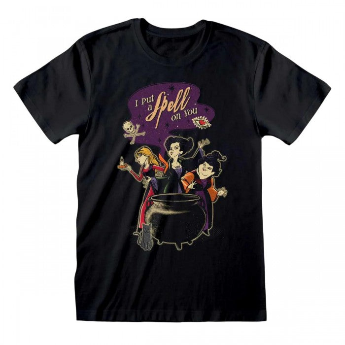 Front - Hocus Pocus Unisex Adult Spell On You T-Shirt