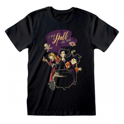 Front - Hocus Pocus Unisex Adult Spell On You T-Shirt