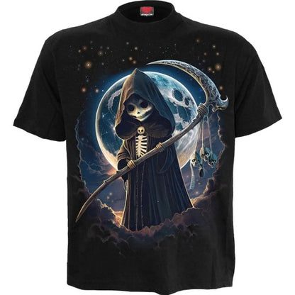 Front - Spiral Unisex Adult Reaperette Short-Sleeved T-Shirt