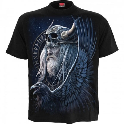 Front - Spiral Direct Unisex Adult Odin´s Warrior T-Shirt