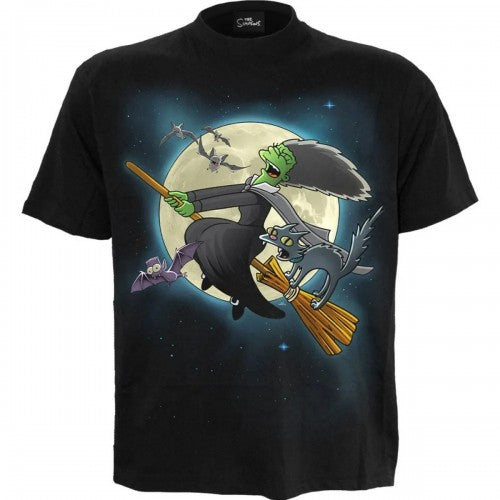 Front - The Simpsons Unisex Adult Marge Witch T-Shirt