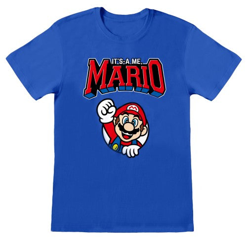 Front - Super Mario Unisex Adult Mario T-Shirt