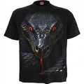Front - Spiral Unisex Adult Basilisk T-Shirt