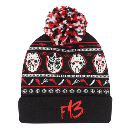 Front - Friday The 13th Unisex Adult Masks Beanie