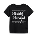 Front - Harry Potter Childrens/Kids Solemnly Swear Back Print T-Shirt