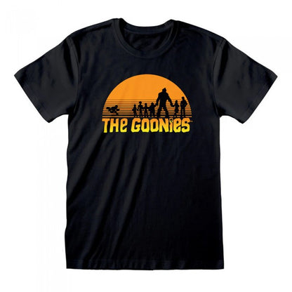 Front - The Goonies Unisex Adult Sunset T-Shirt