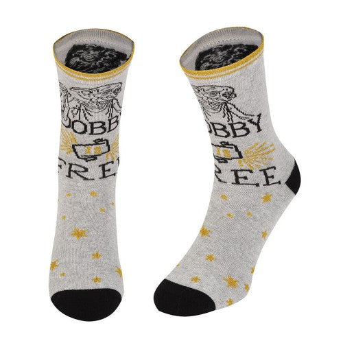 Front - Harry Potter Unisex Adult Dobby Is Free Socks
