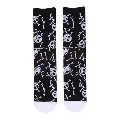Front - Nightmare Before Christmas Unisex Adult Bones Socks