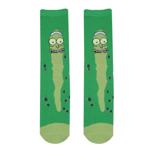 Front - Rick And Morty Unisex Adult Pickle Rick Socks
