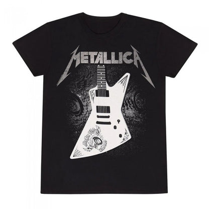 Front - Metallica Unisex Adult Papa Het Guitar T-Shirt
