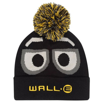 Front - Wall-E Unisex Adult Face Pom Pom Beanie