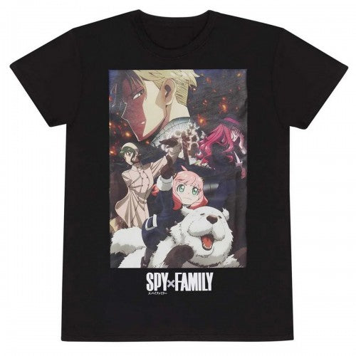Front - Spy x Family Unisex Adult Family Joy T-Shirt