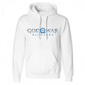 Front - God Of War Unisex Adult Ragnarok Logo Hoodie