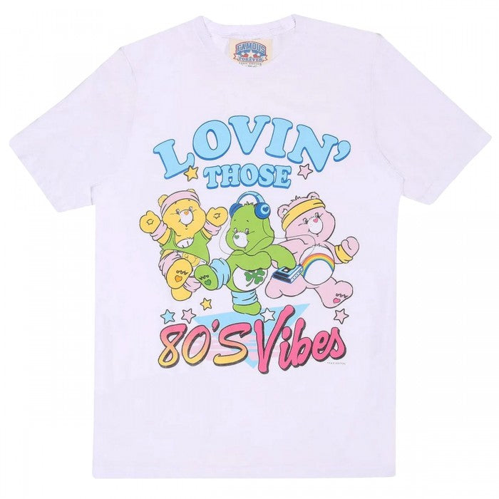 Front - Care Bears Unisex Adult Lovin´ Those 80s Vibes T-Shirt