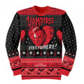 Front - The Lost Boys Unisex Adult Vampires Everywhere Knitted Jumper