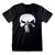 Front - The Punisher Unisex Adult Logo T-Shirt