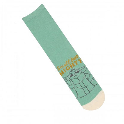 Front - Star Wars The Mandalorian Unisex Adult Grogu Socks (Pack of 3)