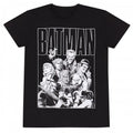 Front - Batman Unisex Adult Rogues Gallery T-Shirt