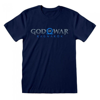 Front - God Of War Ragnarok Unisex Adult Logo T-Shirt