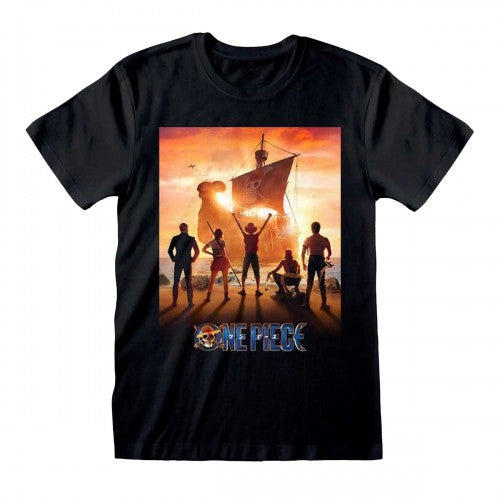 Front - One Piece Unisex Adult Key Art T-Shirt
