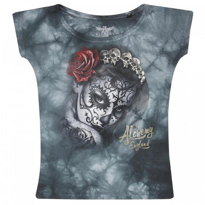 Front - Alchemy Womens/Ladies Widow´s Weed T-Shirt