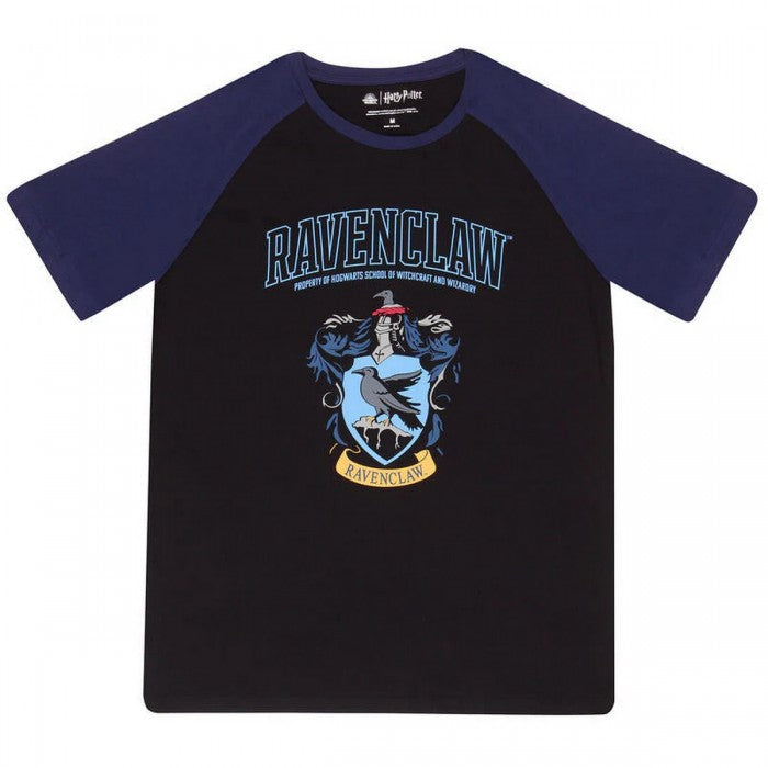 Front - Harry Potter Unisex Adult Ravenclaw Raglan T-Shirt