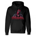 Front - Deadpool Unisex Adult Heart U Hoodie