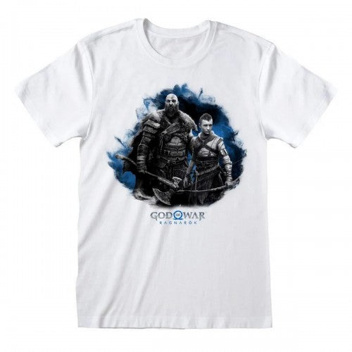 Front - God Of War Ragnarok Unisex Adult Key Art T-Shirt