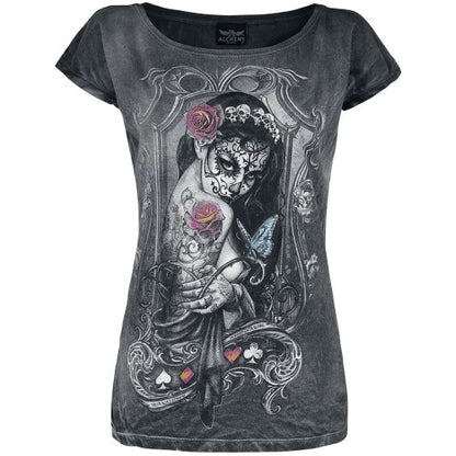 Front - Alchemy Womens/Ladies Widow´s Weed Dress