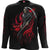 Front - Spiral Unisex Adult Screaming Death Long-Sleeved T-Shirt