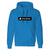 Front - Playstation Unisex Adult Box Logo Hoodie