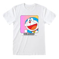 Front - Doraemon Unisex Adult Face In Box T-Shirt