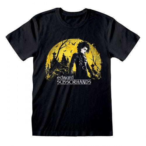 Front - Edward Scissorhands Unisex Adult Moonlight T-Shirt