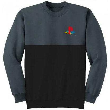 Front - Playstation Unisex Adult Classic Logo Sweatshirt