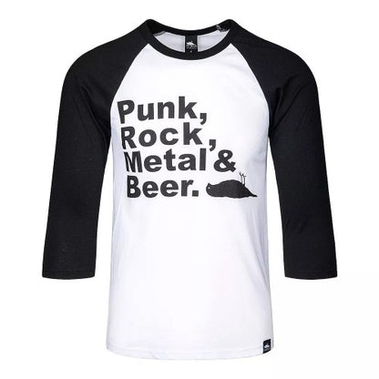 Front - Atticus Unisex Adult PRMB Baseball T-Shirt