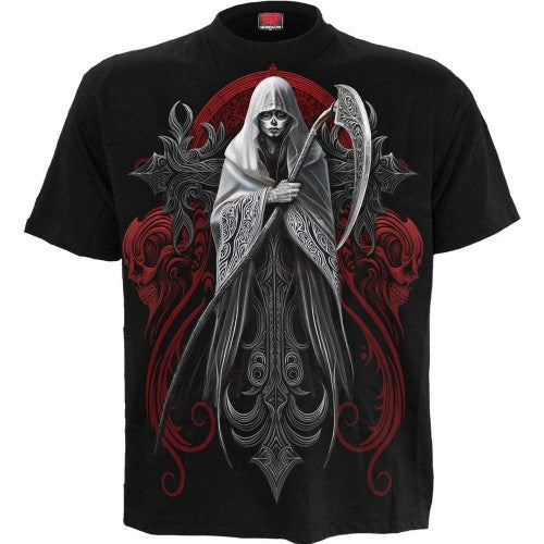 Front - Spiral Direct Unisex Adult Reaperess T-Shirt