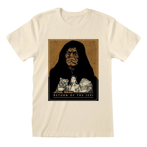 Front - Star Wars: Return Of The Jedi Unisex Adult Vector Character T-Shirt
