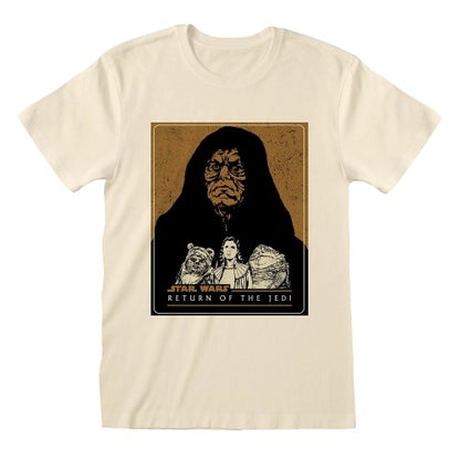 Front - Star Wars: Return Of The Jedi Unisex Adult Vector Character T-Shirt
