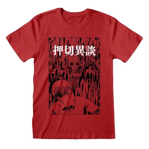 Front - Junji-Ito Unisex Adult Vine T-Shirt
