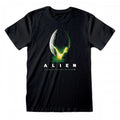 Front - Alien Unisex Adult Poster T-Shirt