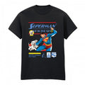 Front - Superman Unisex Adult Up In The Sky T-Shirt