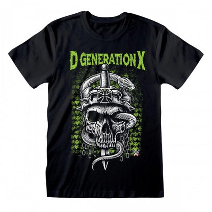 Front - WWE Unisex Adult DX T-Shirt