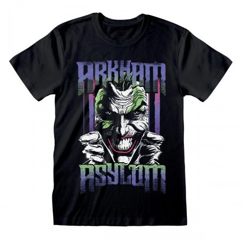 Front - Batman Arkham Asylum Unisex Adult T-Shirt