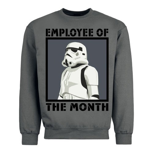 Front - Star Wars Unisex Adult Employee Of The Month Sweatshirt